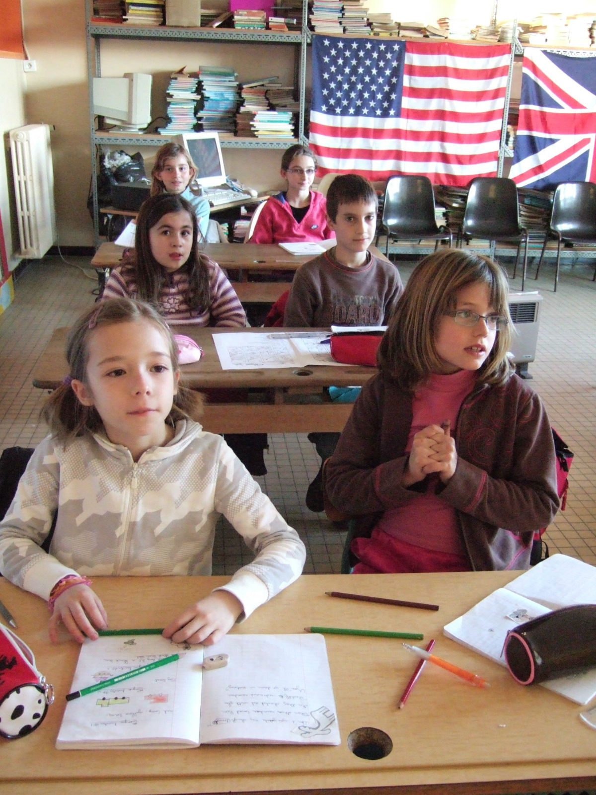 atelier d`anglais CM2