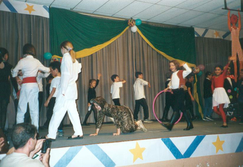 le cirque en anglais mis en scène par les élèves
