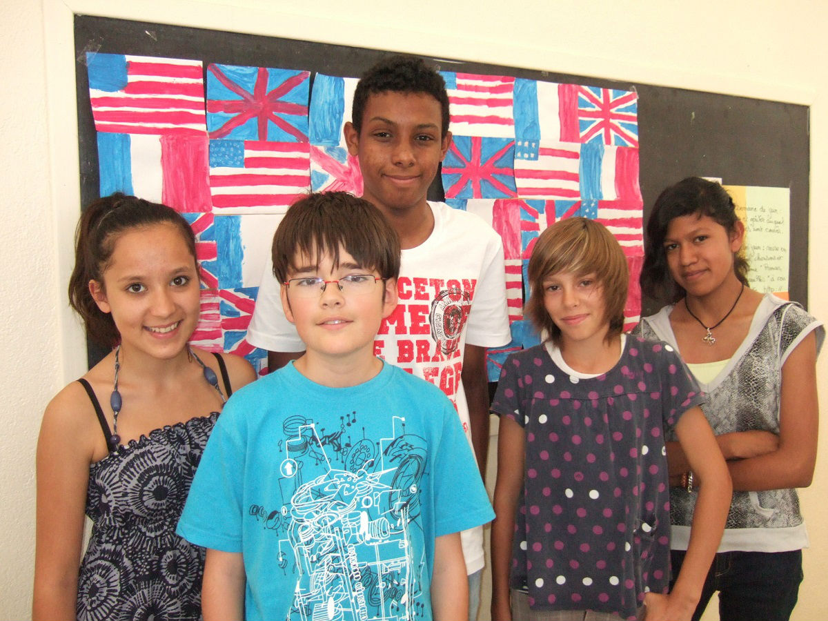 ateliers d`anglais pour collégiens 